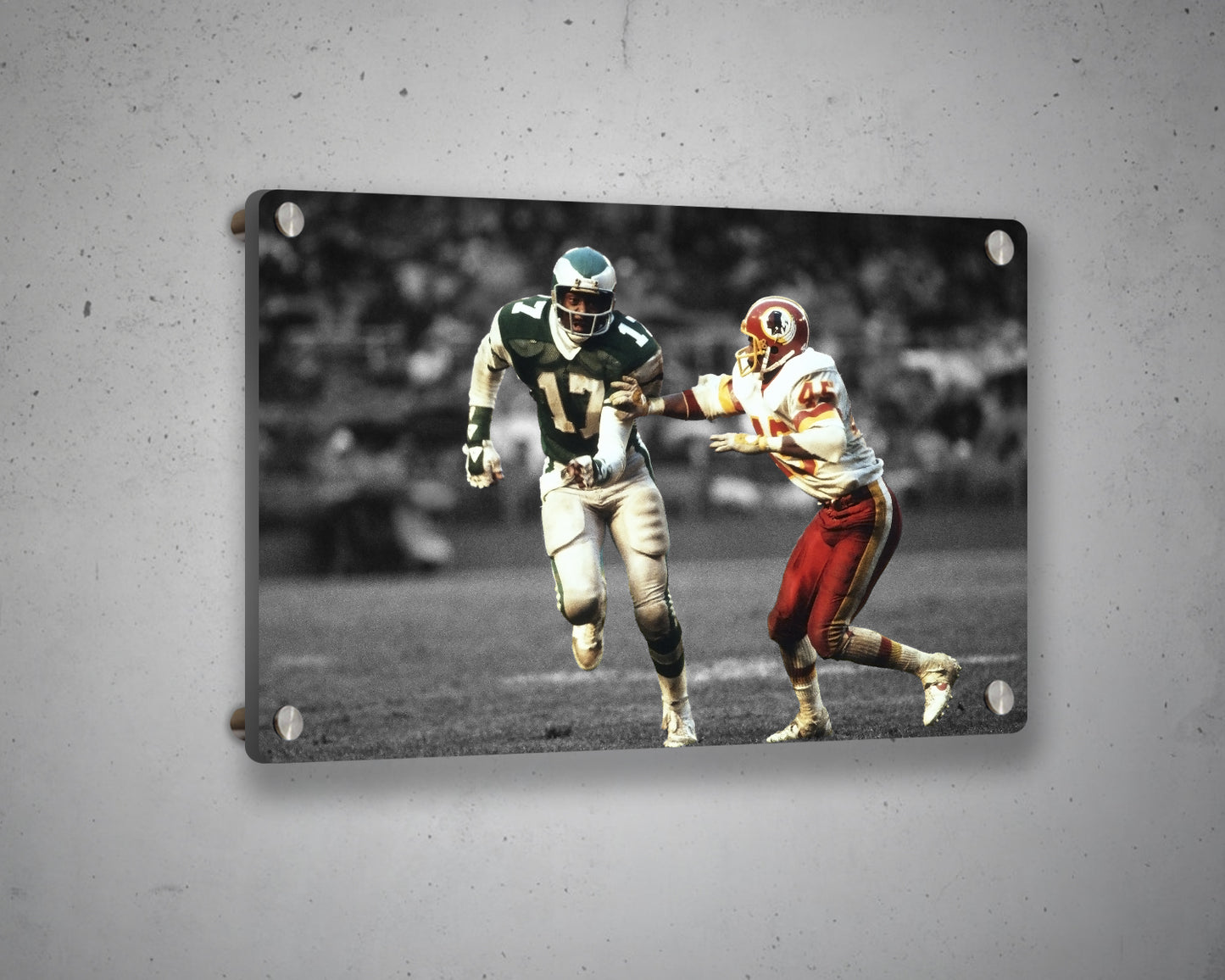 Harold Carmichael Black & White Canvas Art