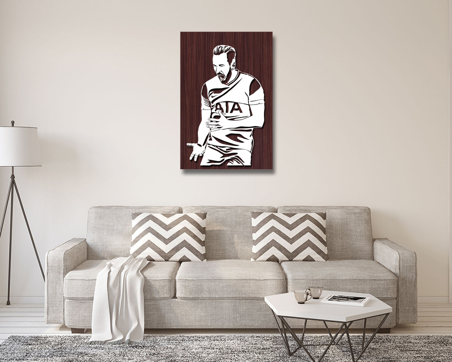 Harry Kane LED Wooden Decal