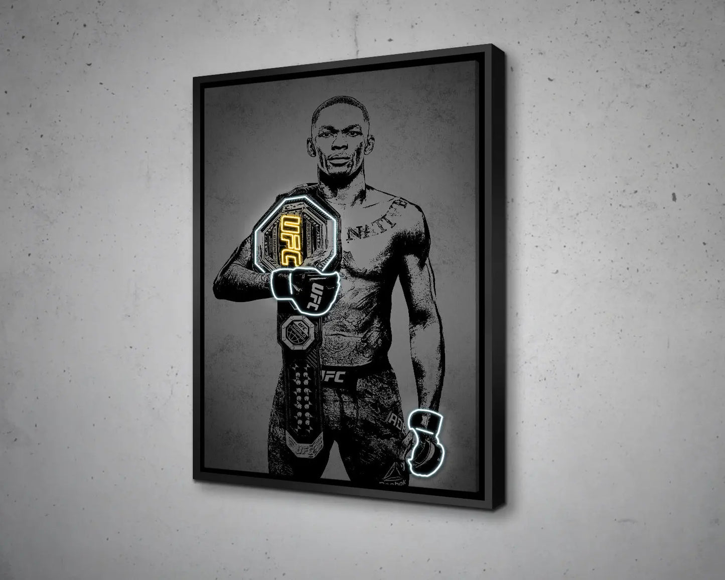 Israel Adesanya Canvas Wall Art