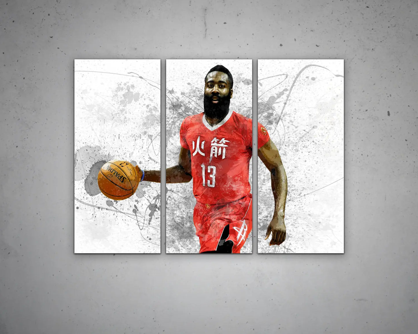James harden Canvas Wall Art