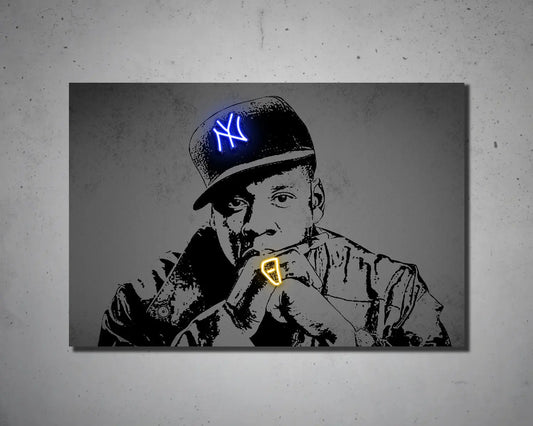Jay-Z Canvas Wall Art