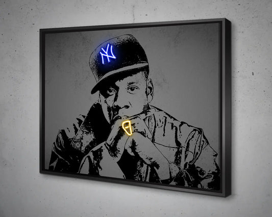 Jay-Z Canvas Wall Art