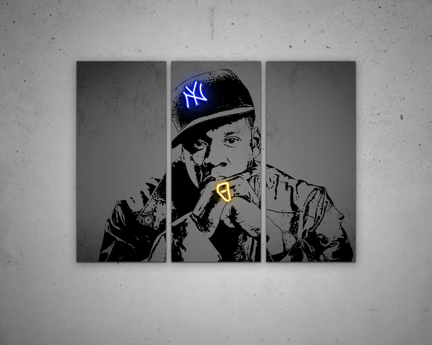 Jay-Z Canvas Wall Art