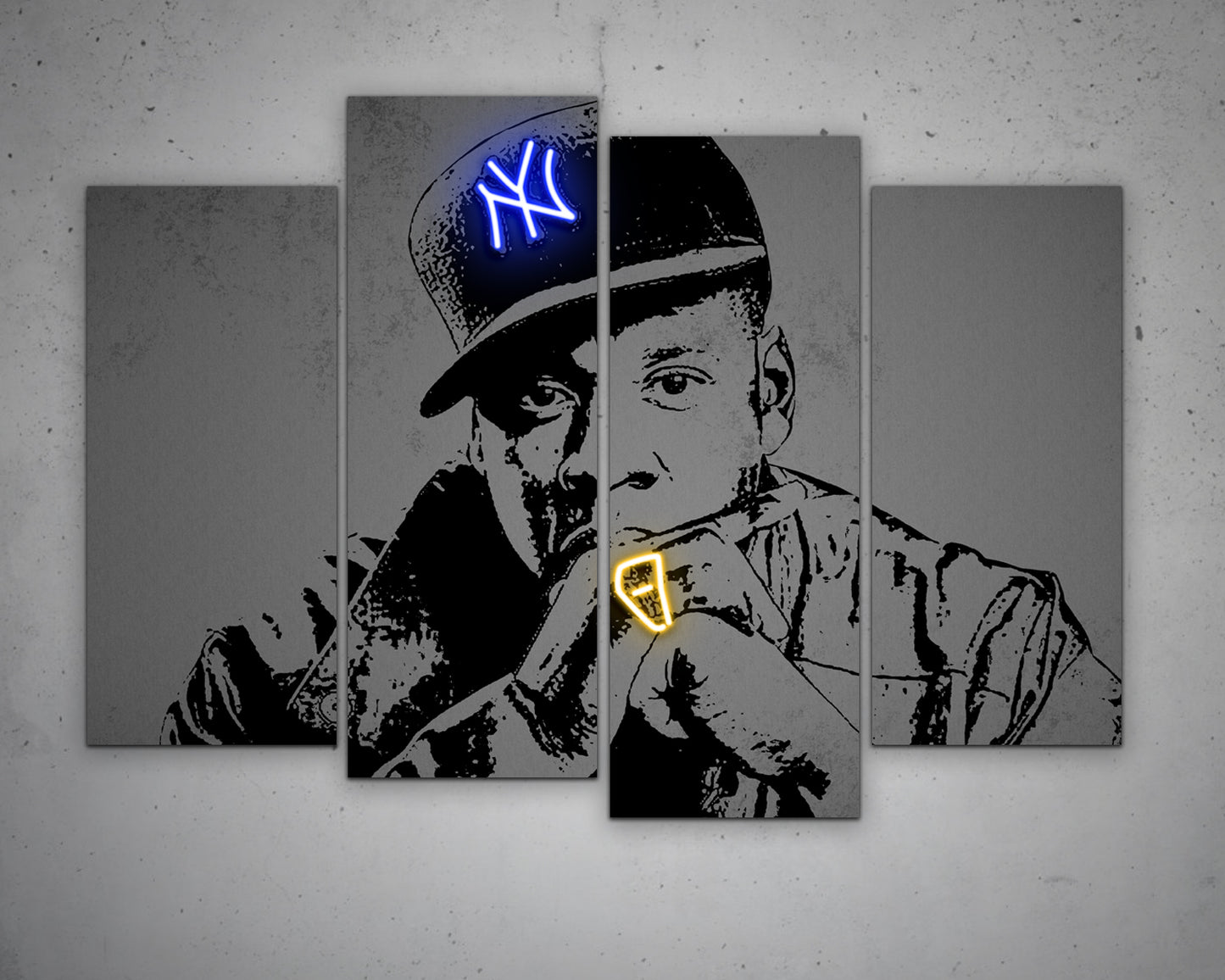 Jay-Z Canvas Wall Art 