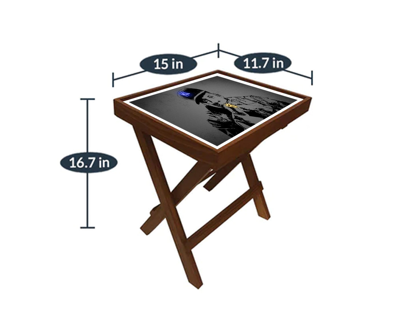 Jay z Neon Effect Coffee and Laptop Table