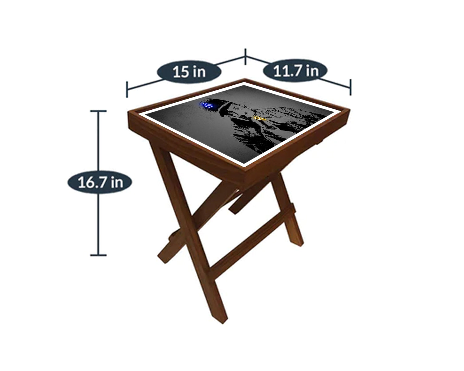 Jay z Neon Effect Coffee and Laptop Table