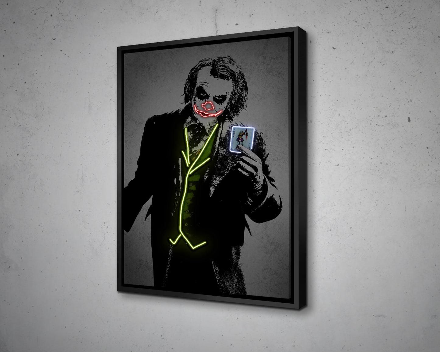 Joker Poster Canvas Wall Art