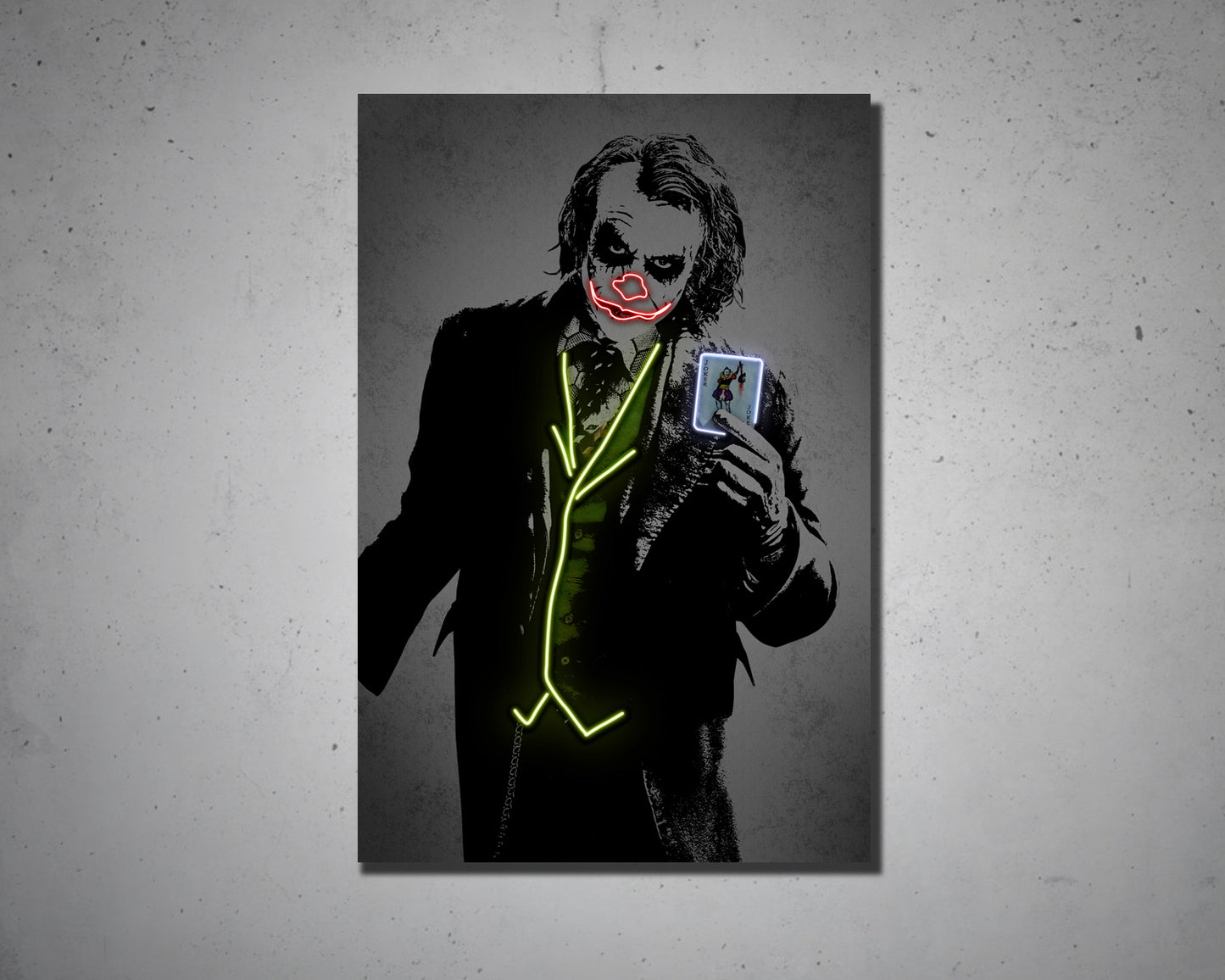 Joker Poster Canvas Wall Art