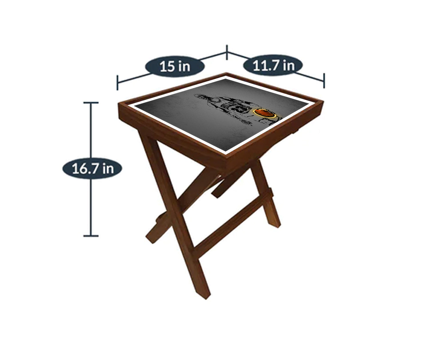 Michael Jordan Neon Effect Coffee and Laptop Table