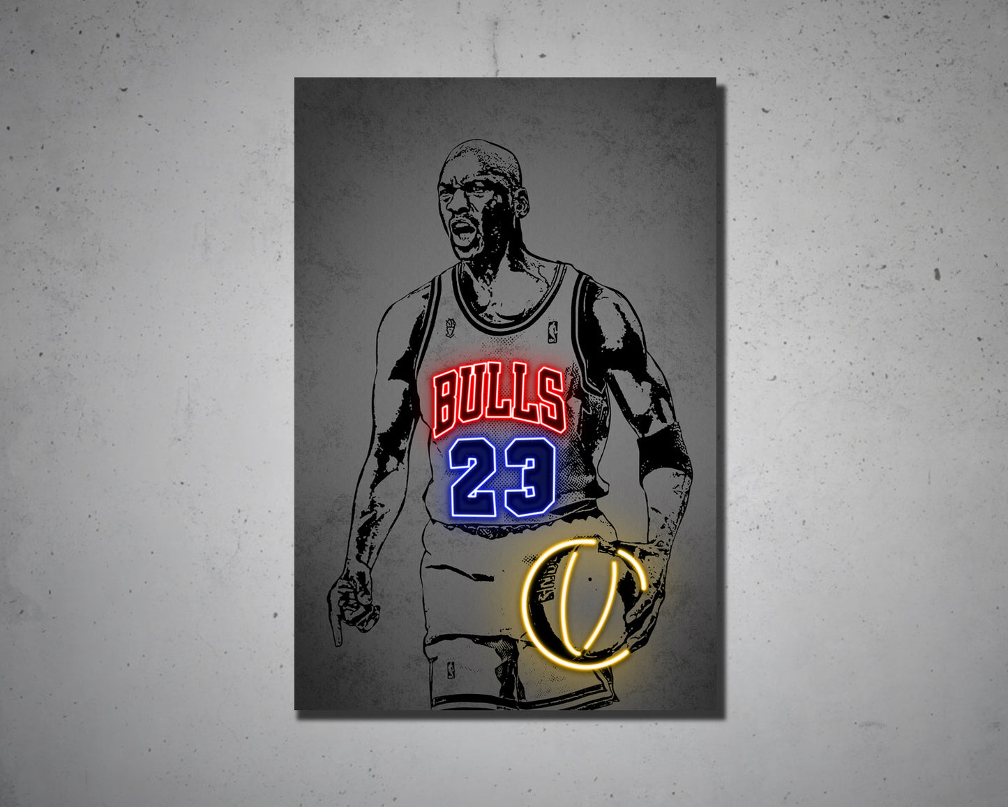 Michael Jordan Canvas Wall Art