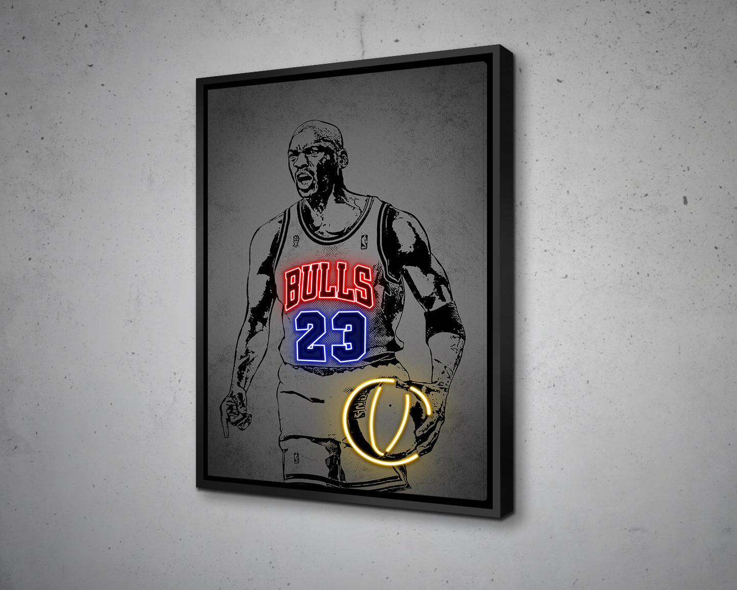Michael Jordan Canvas Wall Art