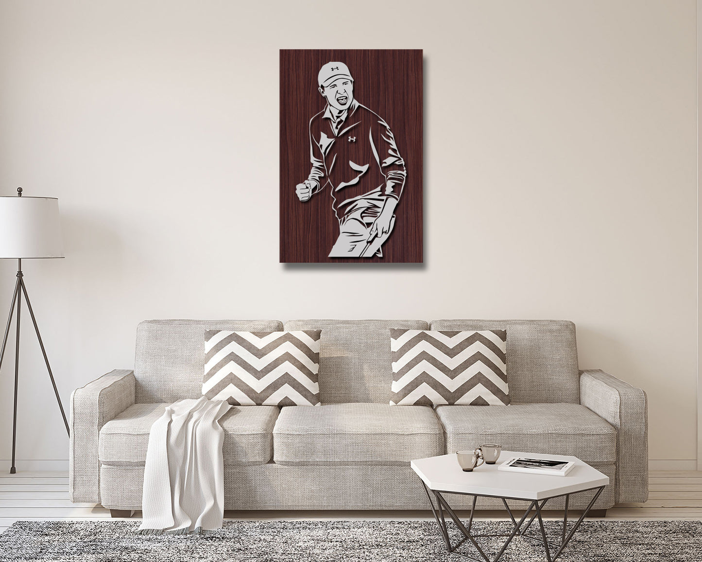 Jordan Spieth LED Wooden Decal