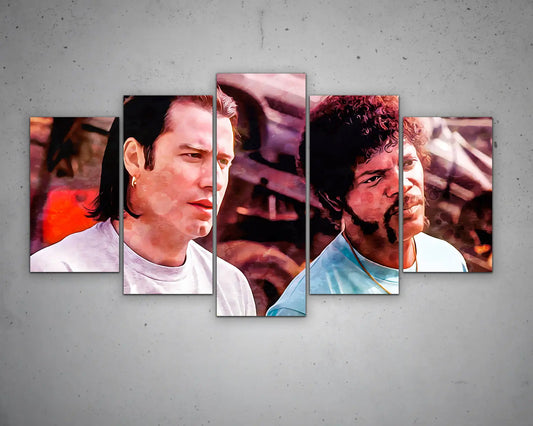 Jules And Vincent Multicolour Wall Art