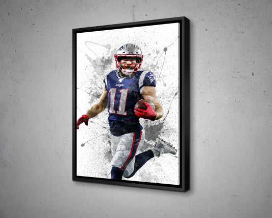 Julian Edelman Canvas Wall Art