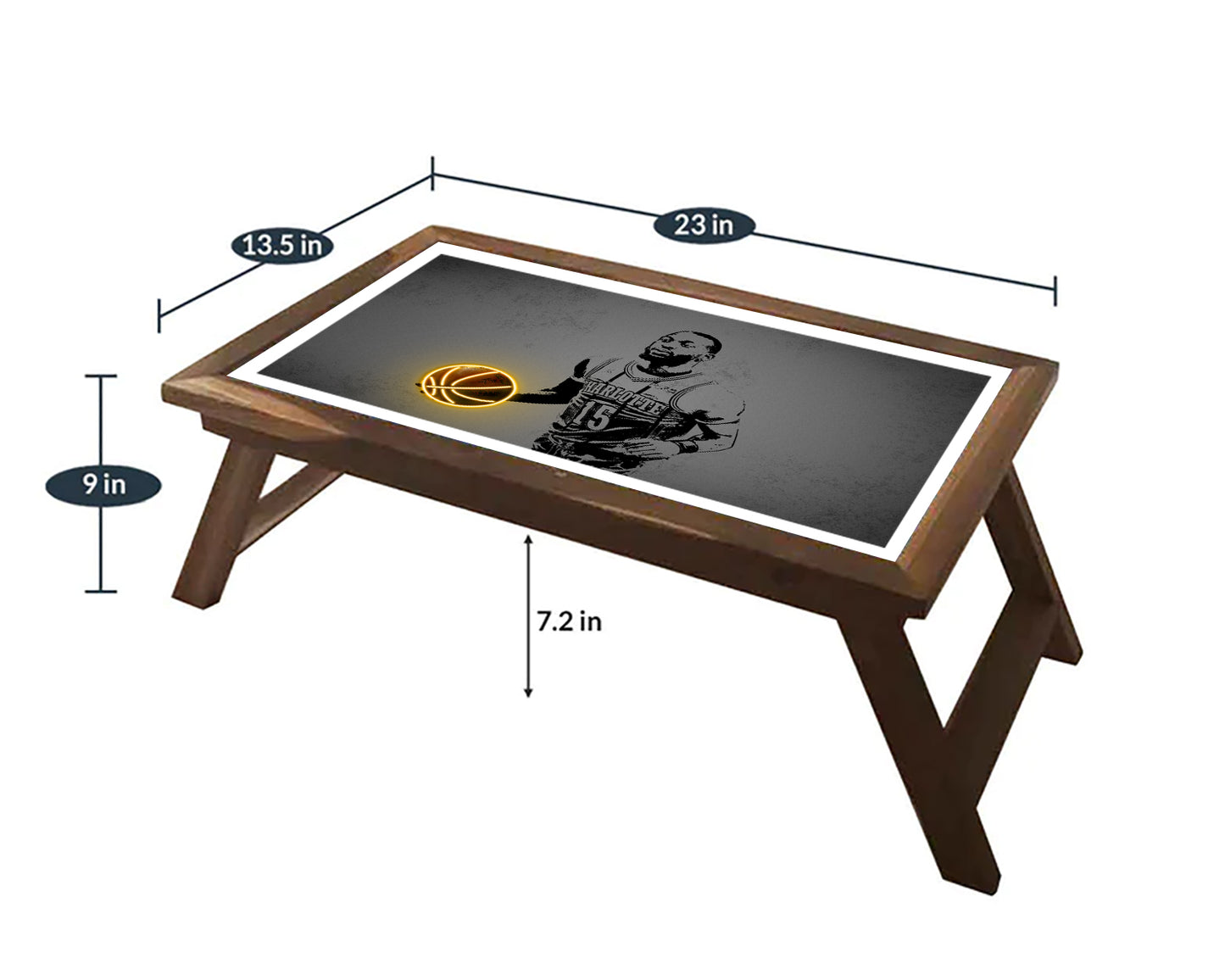 Kemba Walker Neon Effect Coffee and Laptop Table