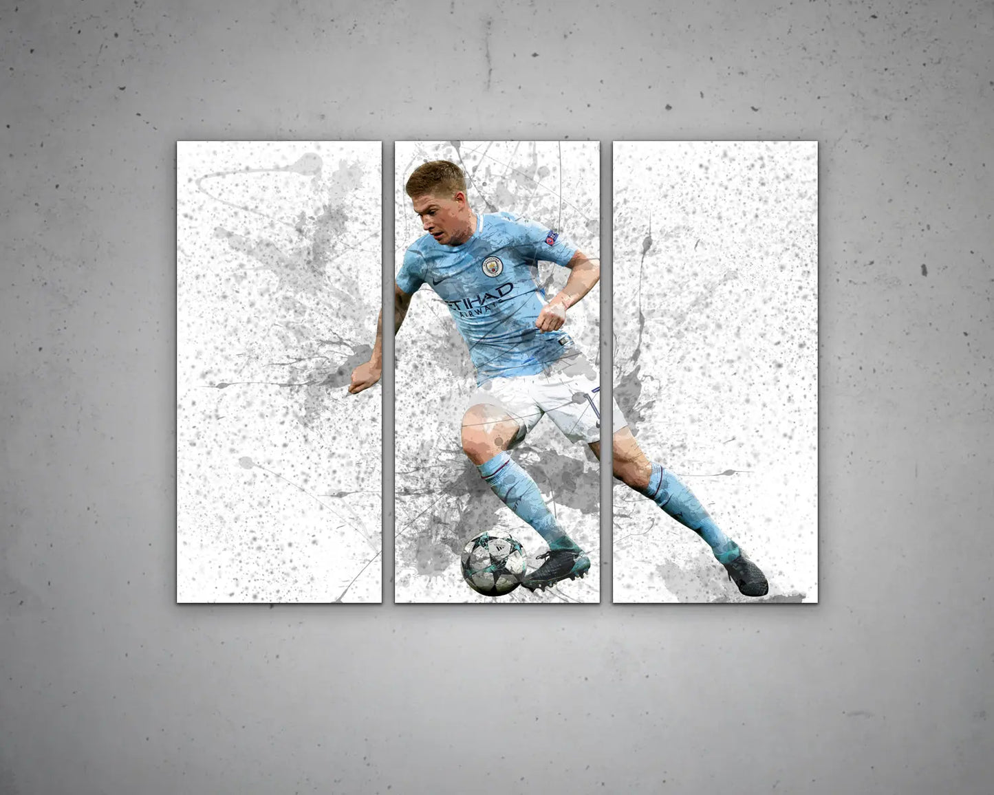 Kevin De Bruyne Canvas Wall Art