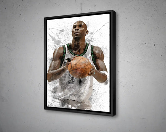 Kevin Garnett Canvas Wall Art