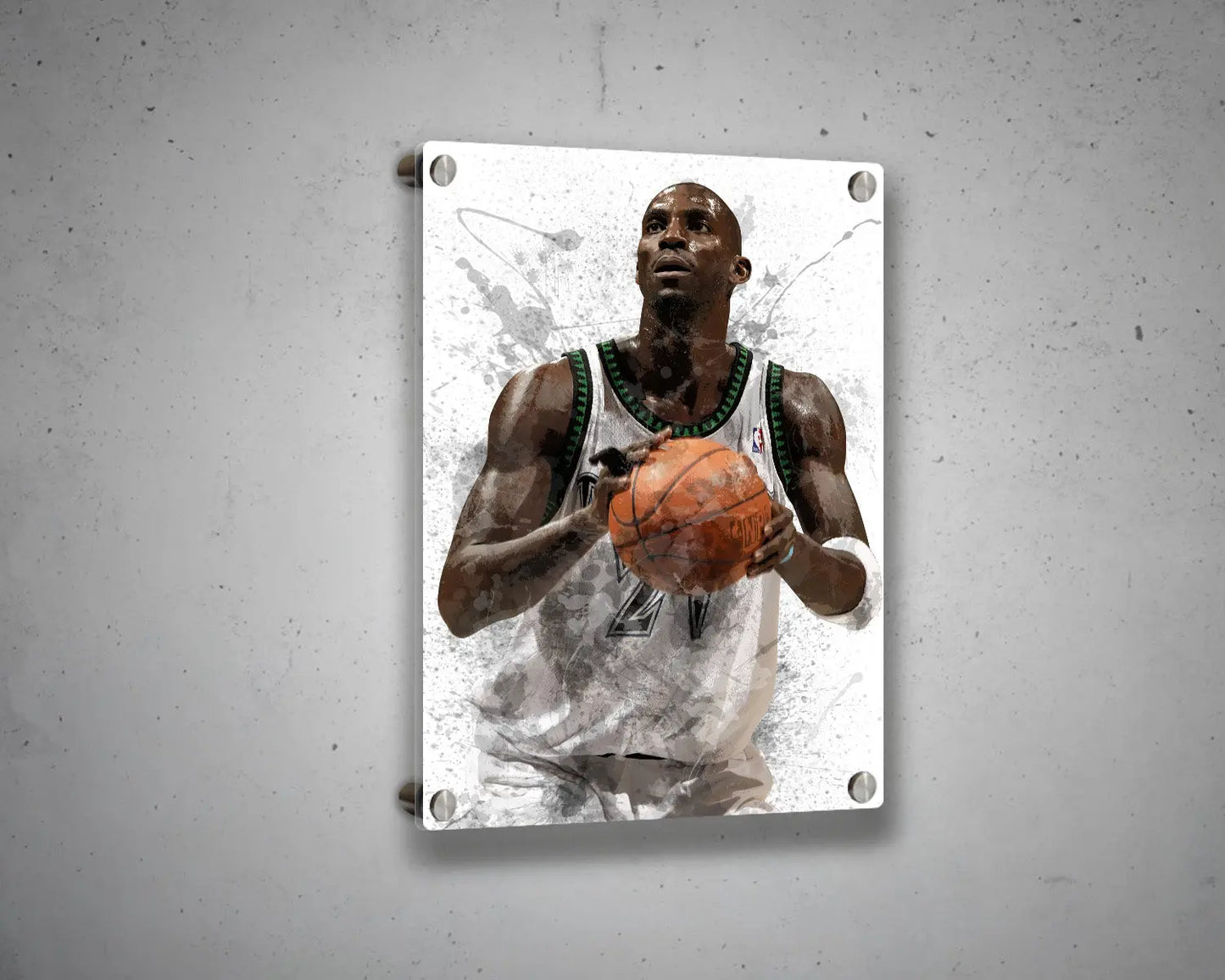 Kevin Garnett Canvas Wall Art