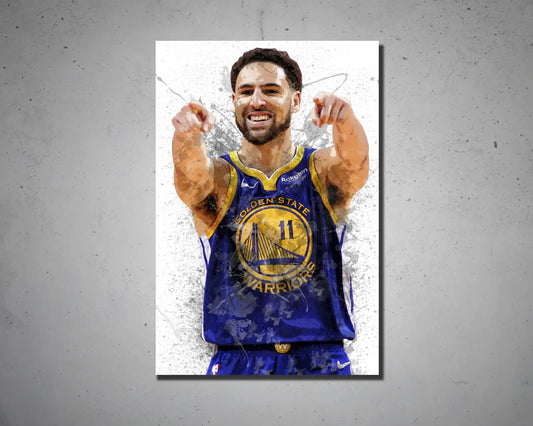 Klay Thompson Canvas Wall Art
