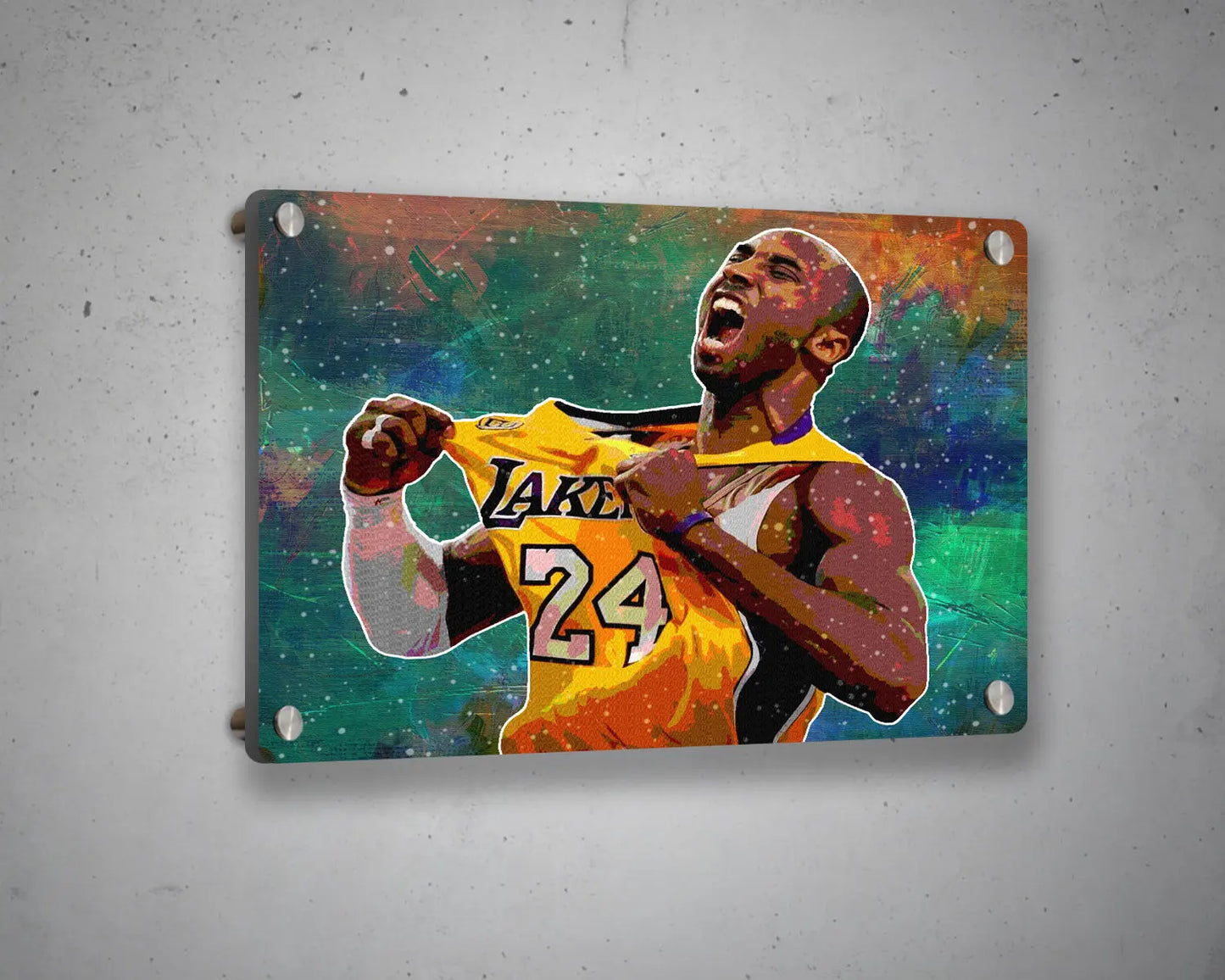 Kobe Braynt Multicolour Wall Art