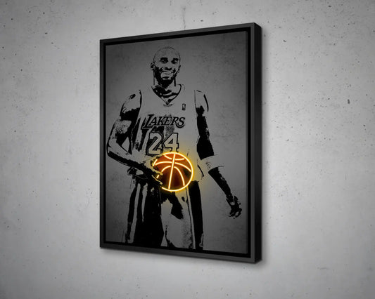 Kobe Bryant Canvas Wall Art