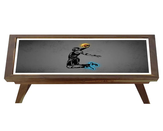 LeBron James Neon Effect Coffee and Laptop Table