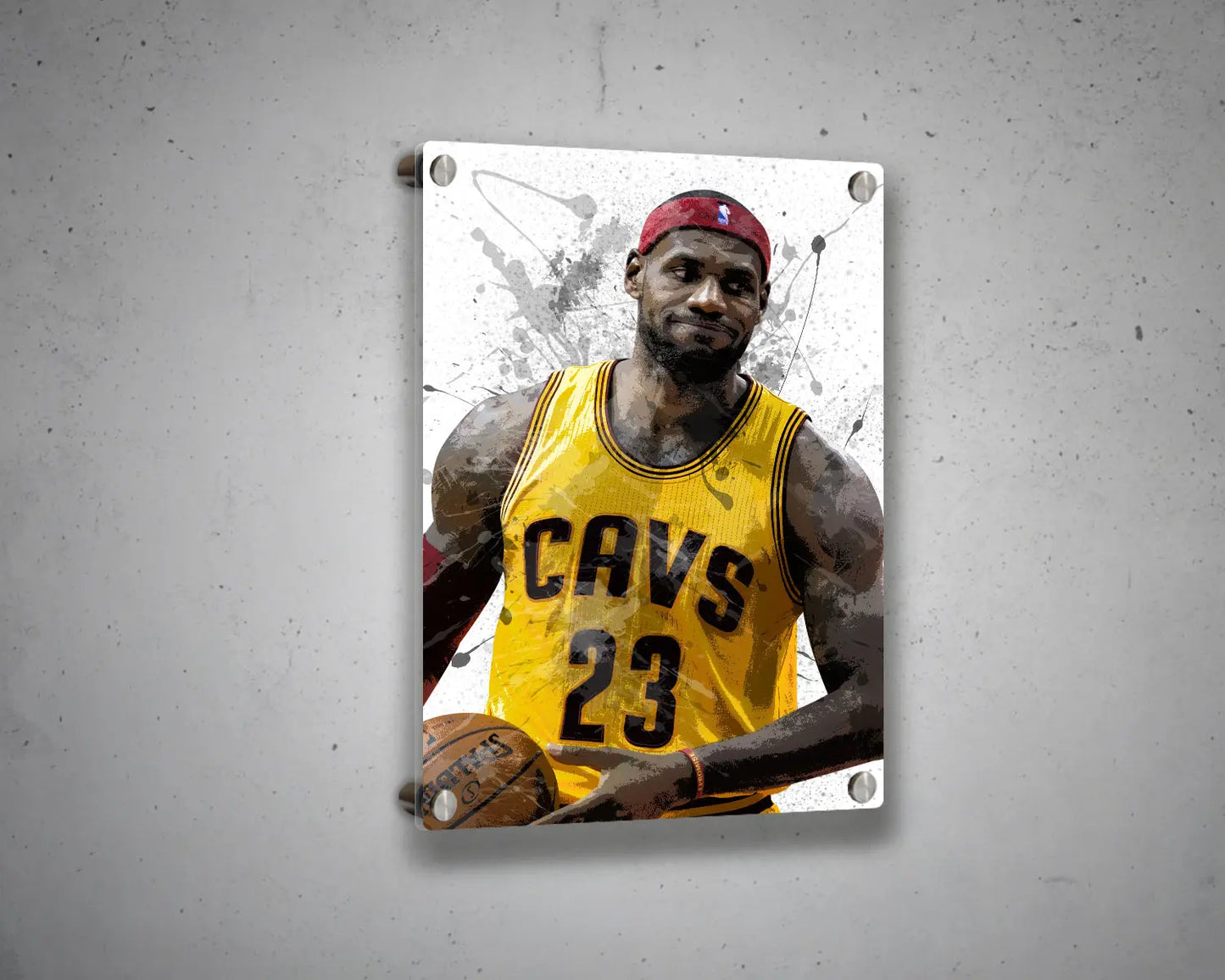 Lebron James Canvas Wall Art