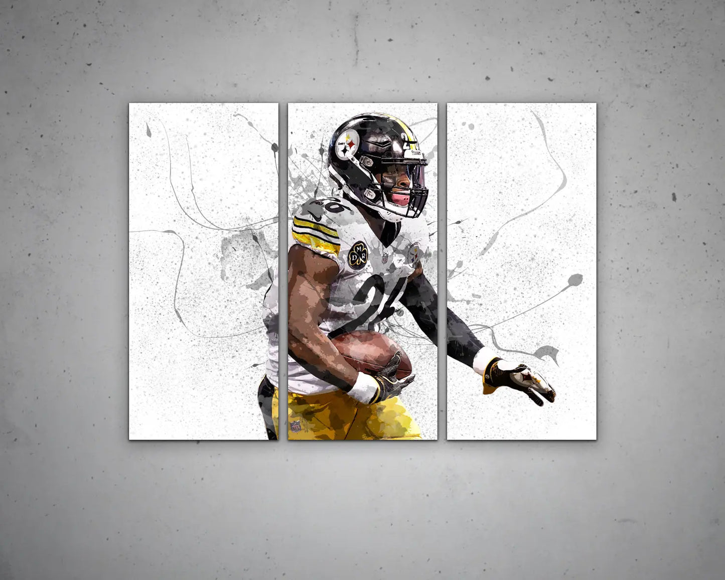 Leveon Bell Canvas Wall Art