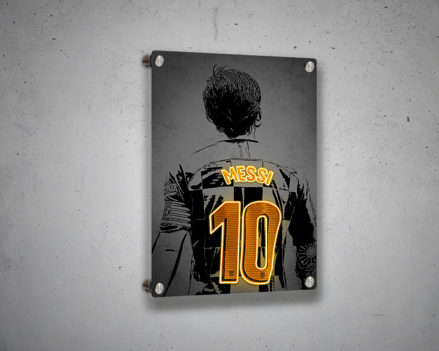 Lionel Messi Canvas Wall Art