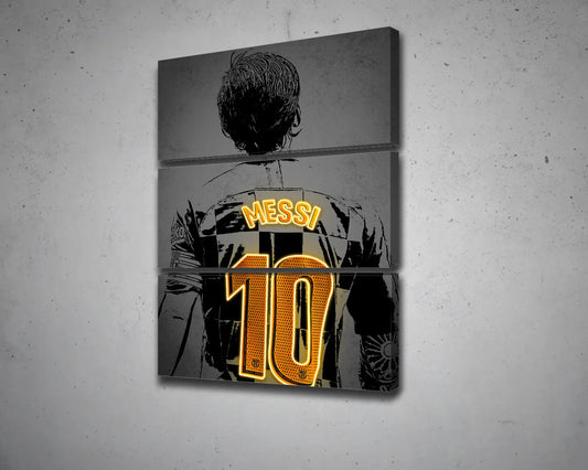 Lionel Messi Canvas Wall Art