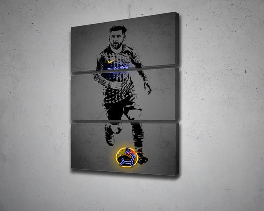 Lionel Messi Canvas Wall Art