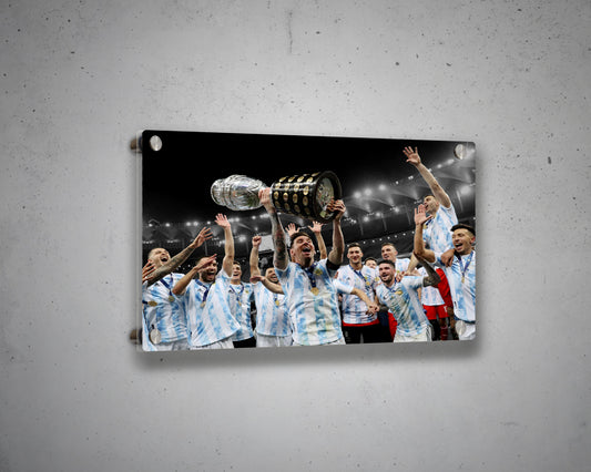 Lionel Messi Black & White Canvas Art