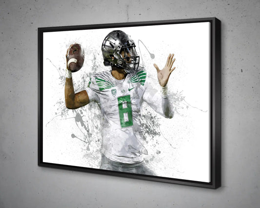 Marcus Mariota Canvas Wall Art