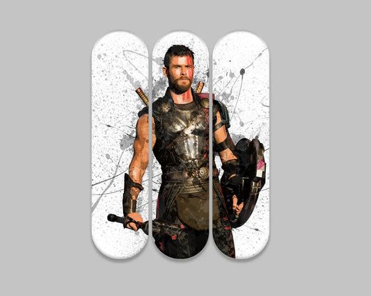 Marvel Thor Acrylic Skateboard Wall Art