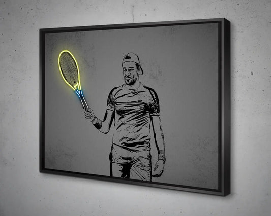 Matteo Berrettini Canvas Wall Art