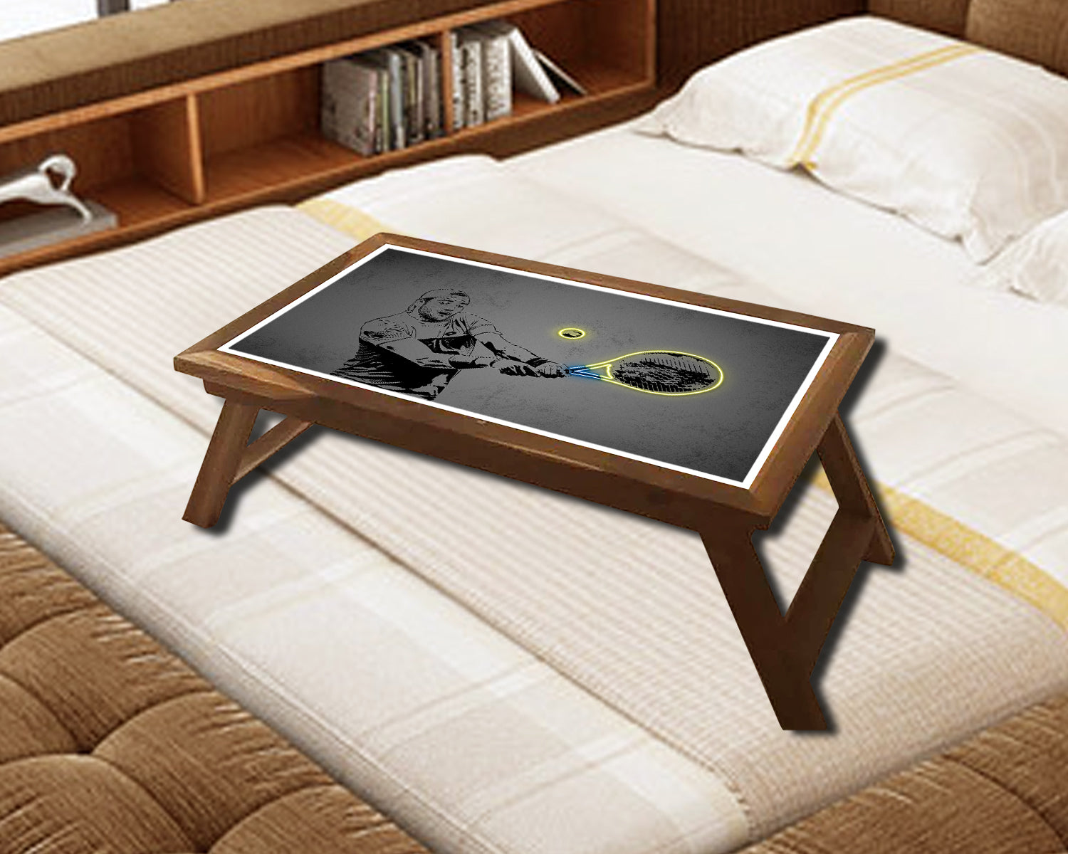 Matteo Berrettini Neon Effect Coffee and Laptop Table