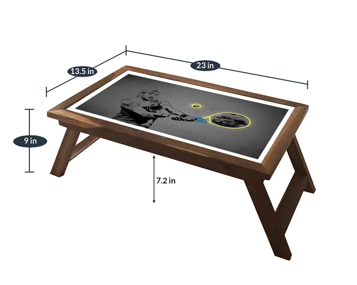Matteo Berrettini Neon Effect Coffee and Laptop Table