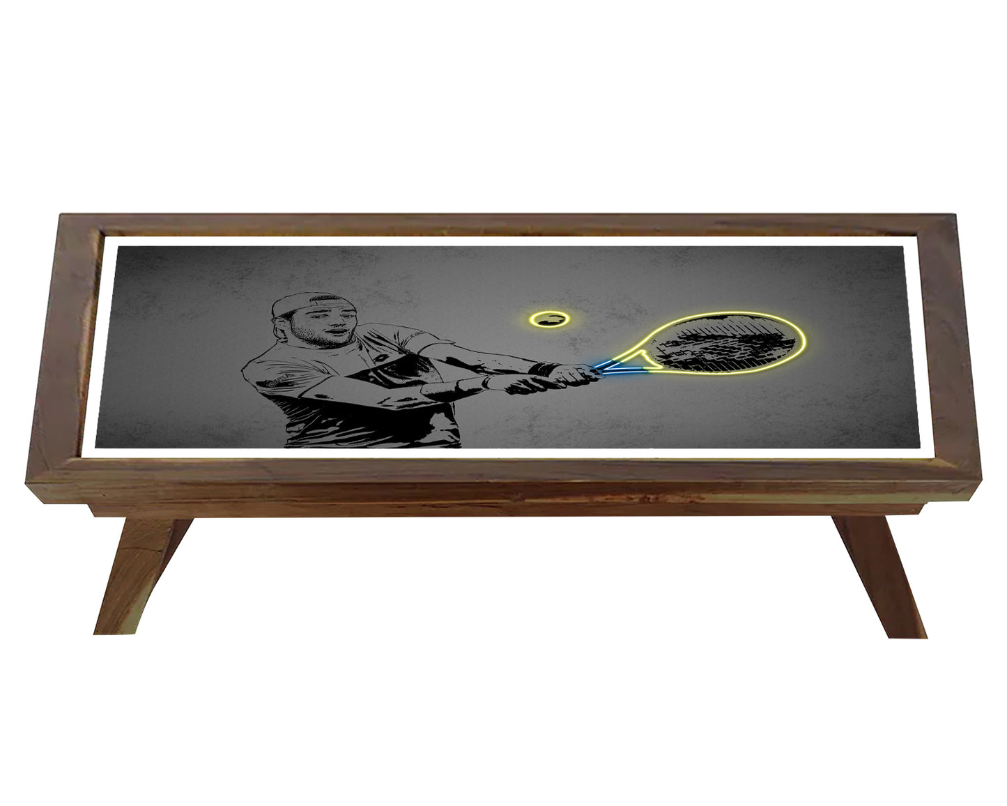 Matteo Berrettini Neon Effect Coffee and Laptop Table