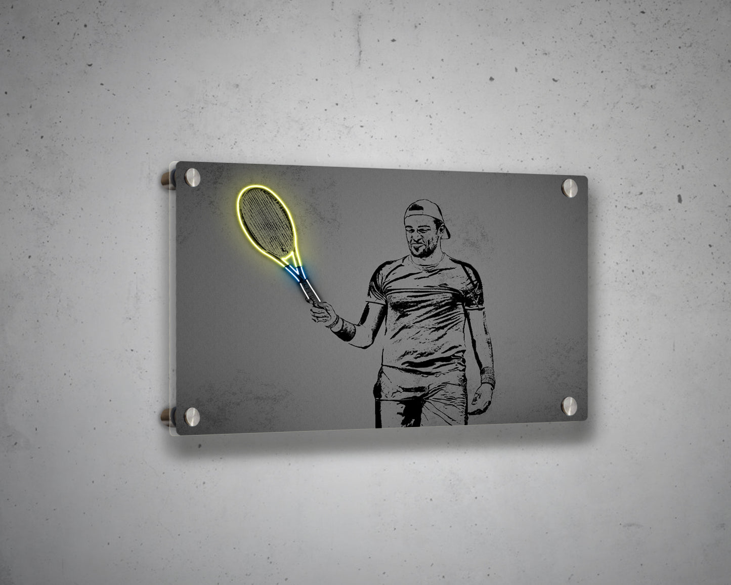 Matteo Berrettini Canvas Wall Art