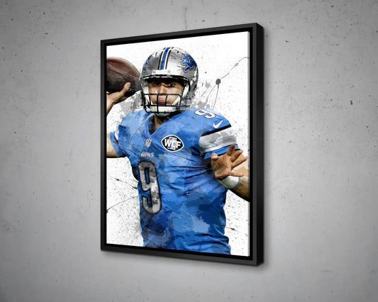 Matthew Stafford Canvas Wall Art