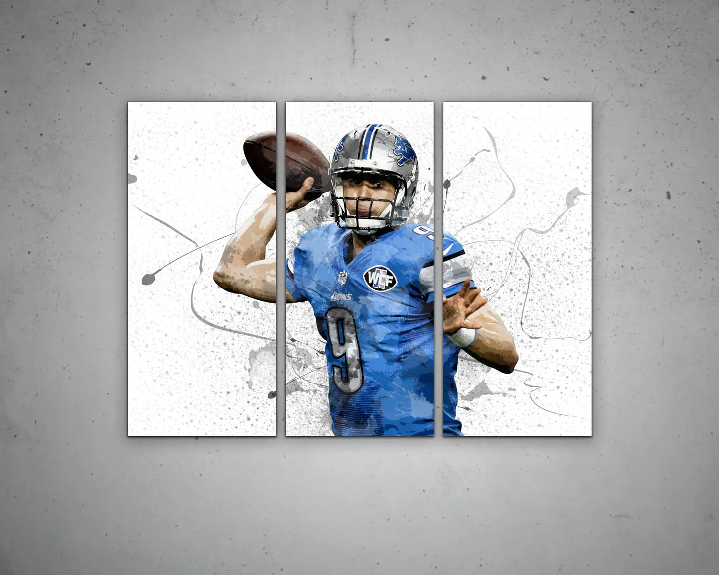 Matthew Stafford Canvas Wall Art