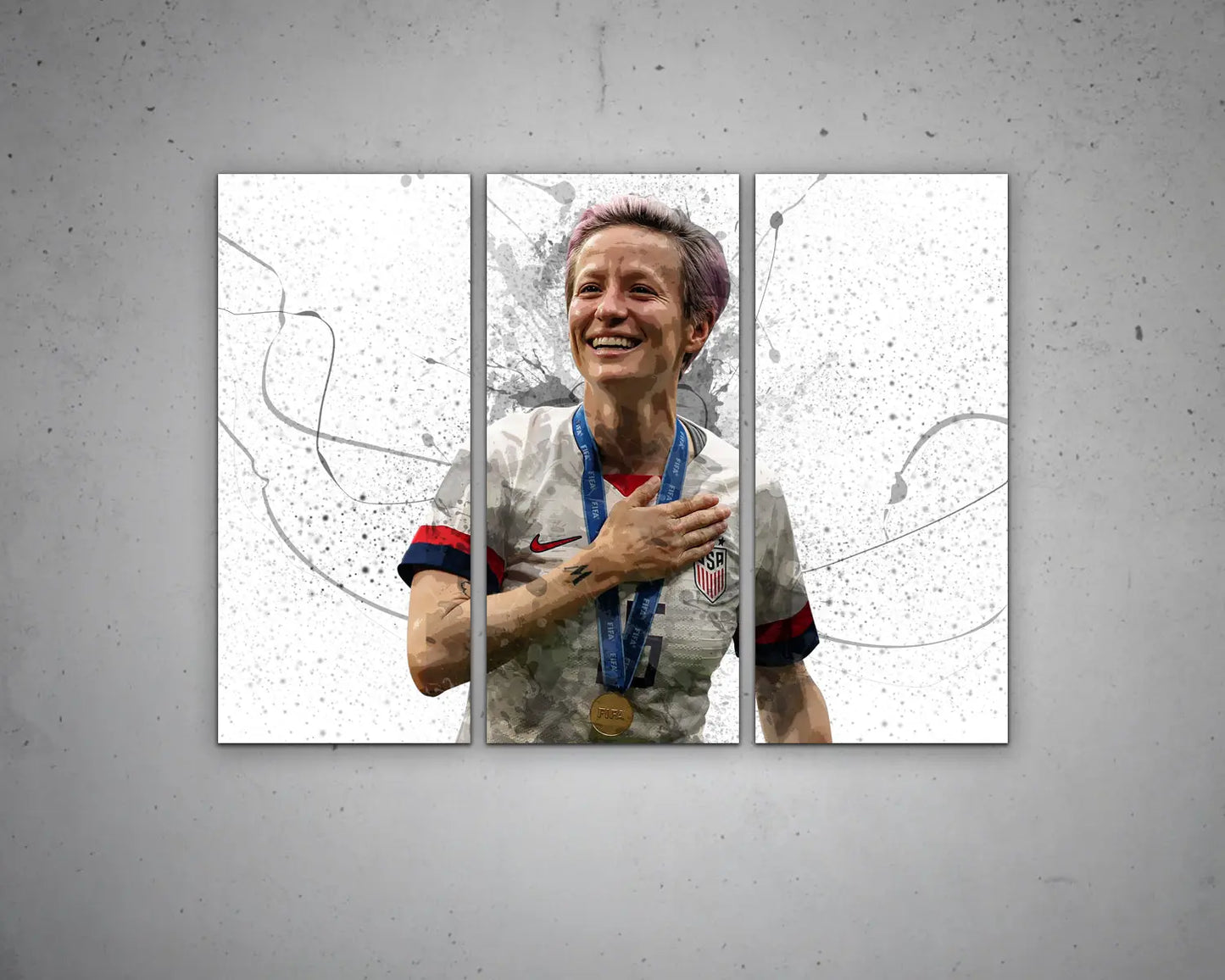 Megan Rapinoe Canvas Wall Art