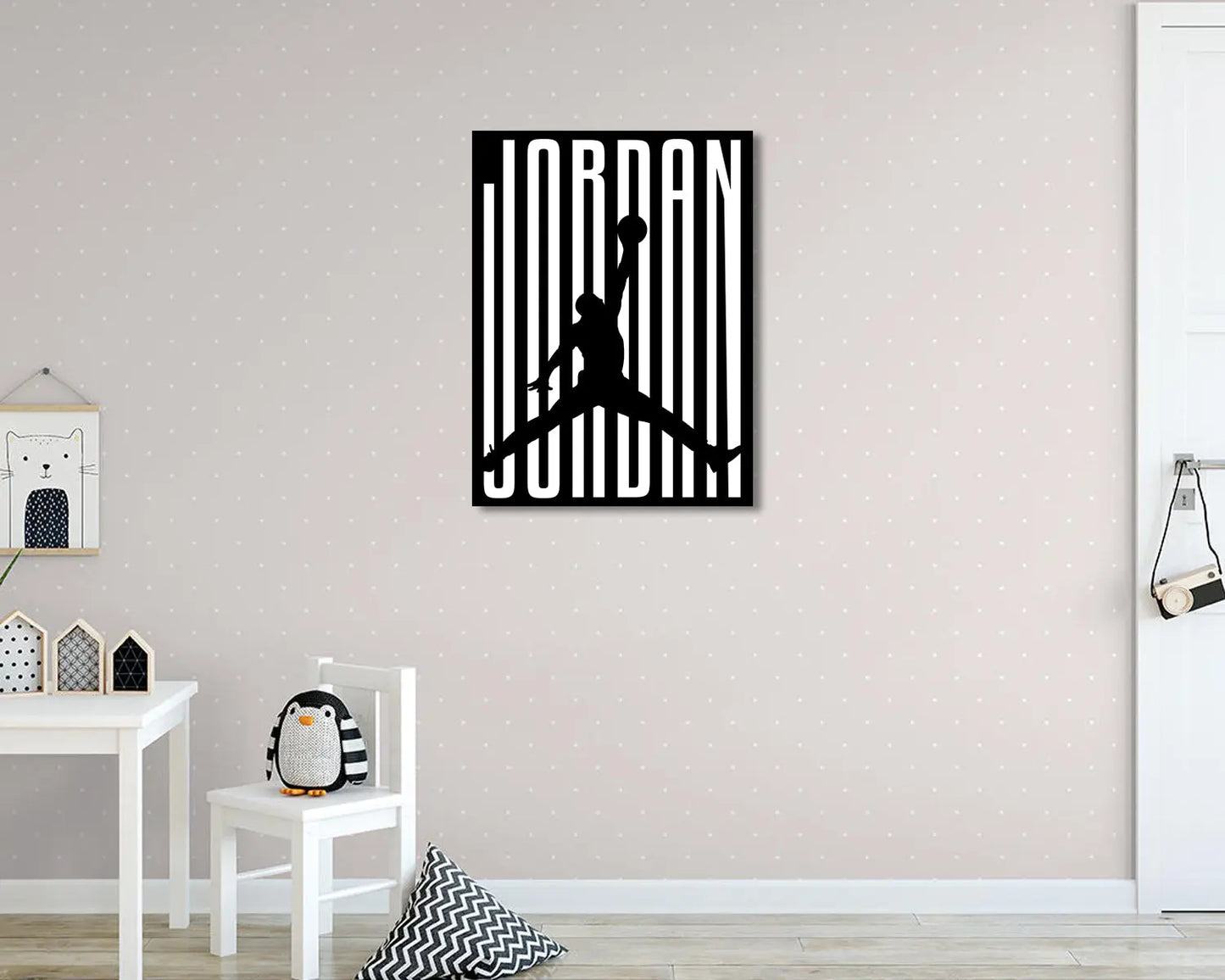 Michael Jordan Sport Quote Canvas Wall Art