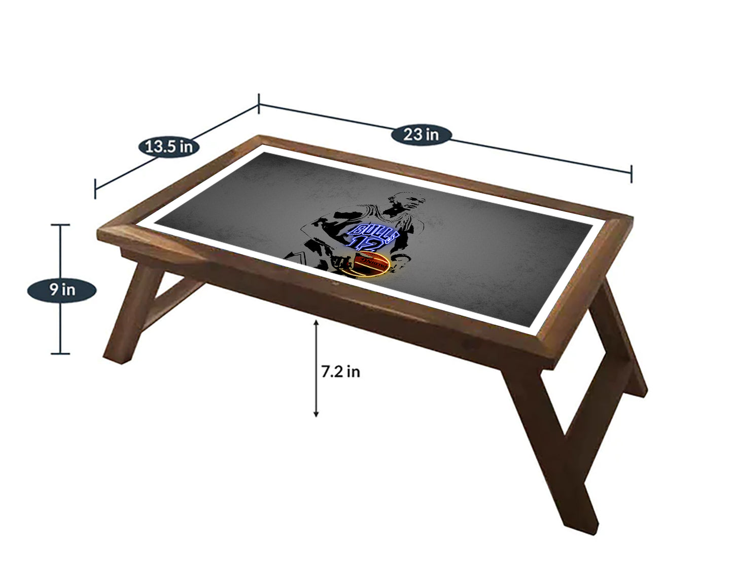 Michael Jordan Neon Effect Coffee and Laptop Table