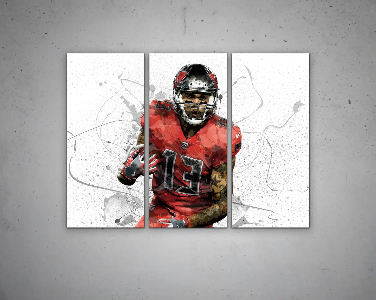 Mike Evans Canvas Wall Art
