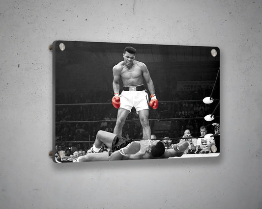 Muhammad Ali Black & White Canvas Art