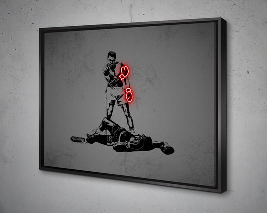 Muhammad Ali Canvas Wall Art