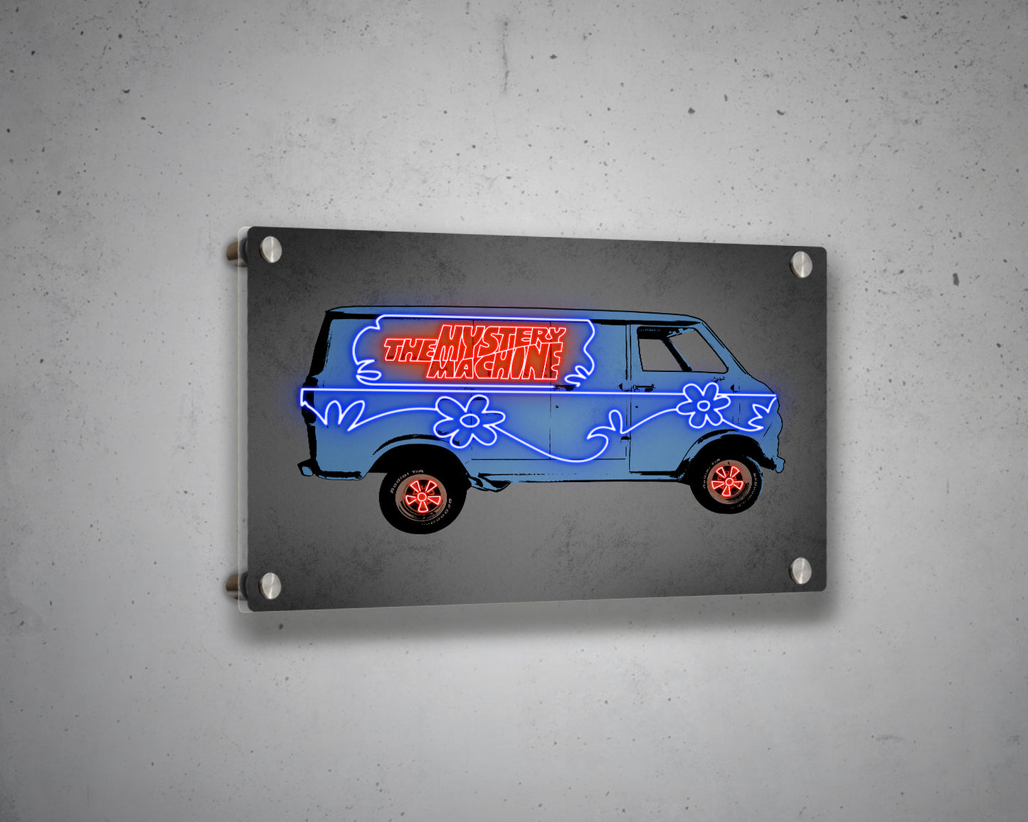 Mystery machine Canvas Wall Art