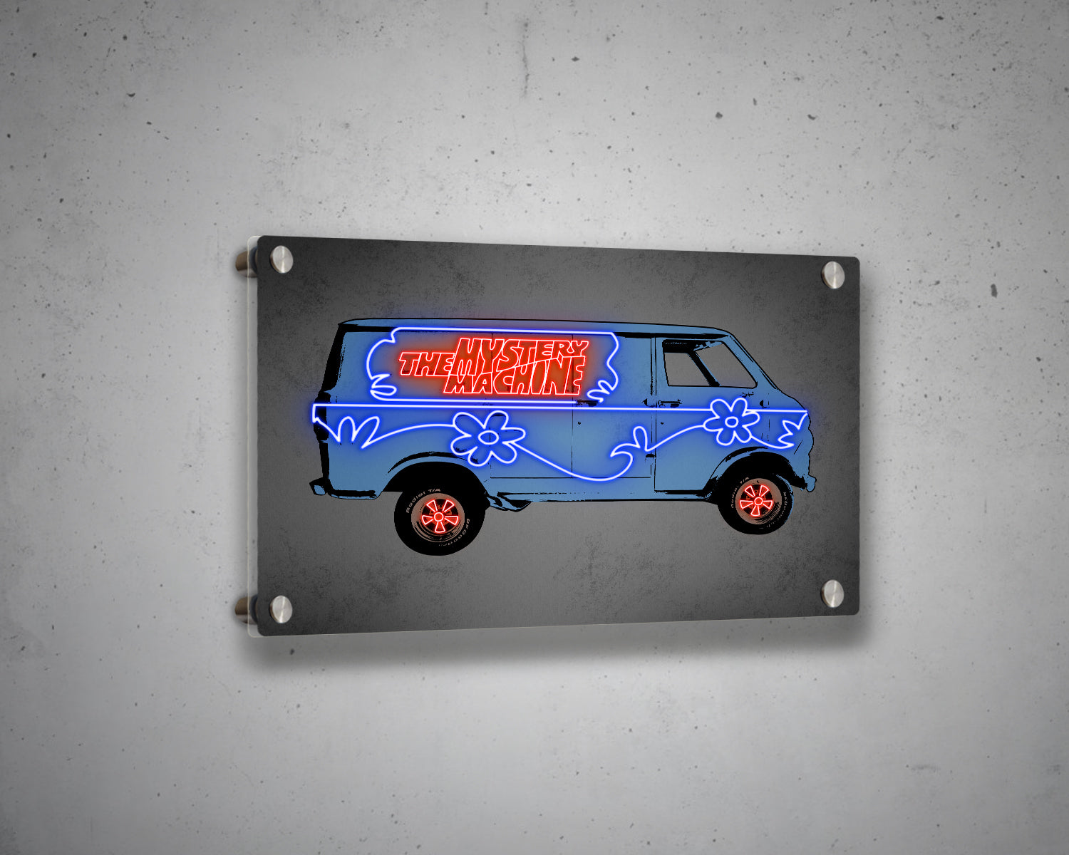 Mystery machine Canvas Wall Art