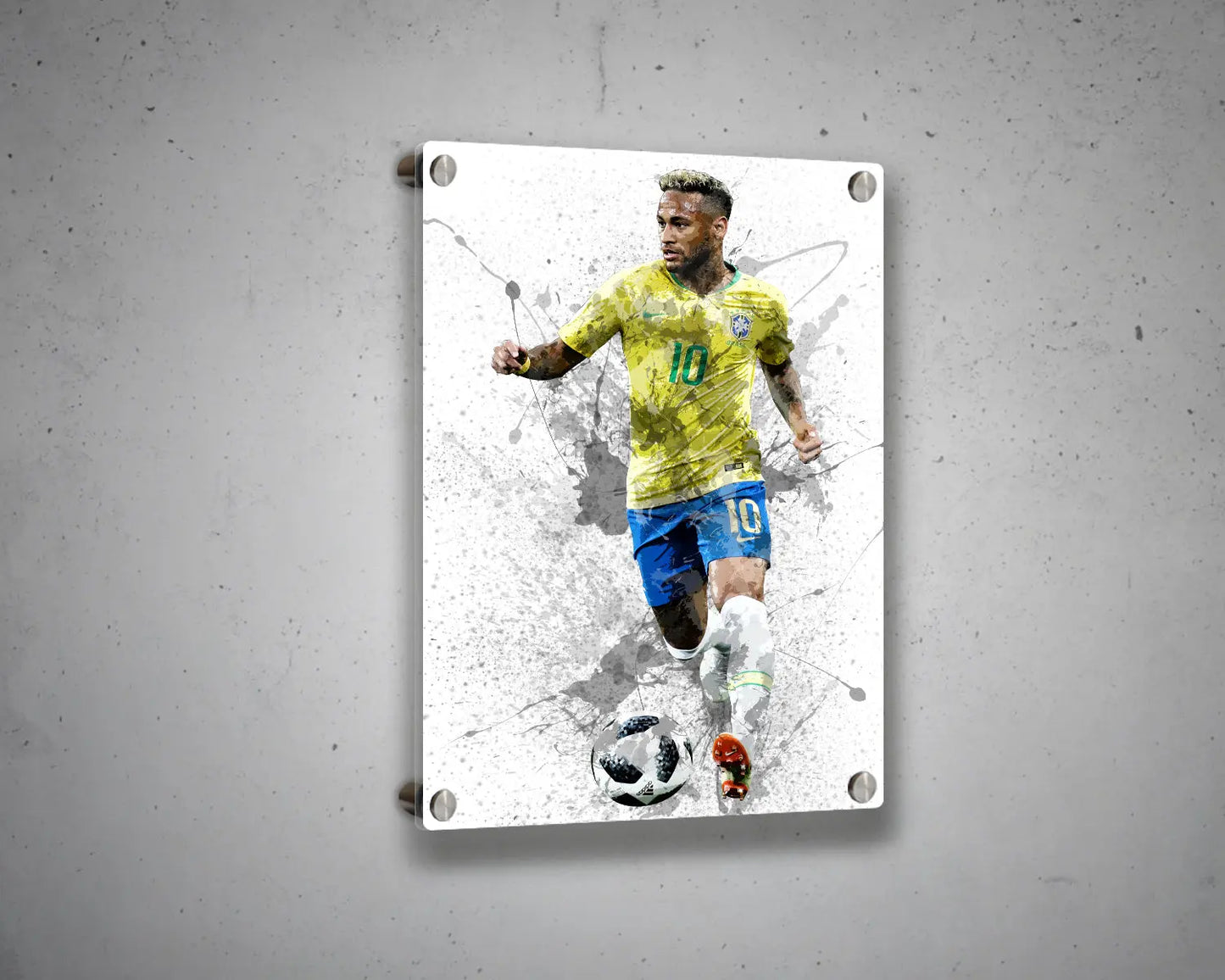 Neymar Jr Canvas Wall Art